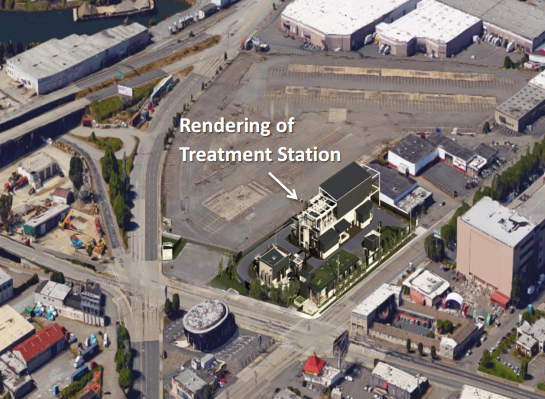 Location of the new regulator station. (City of Seattle)