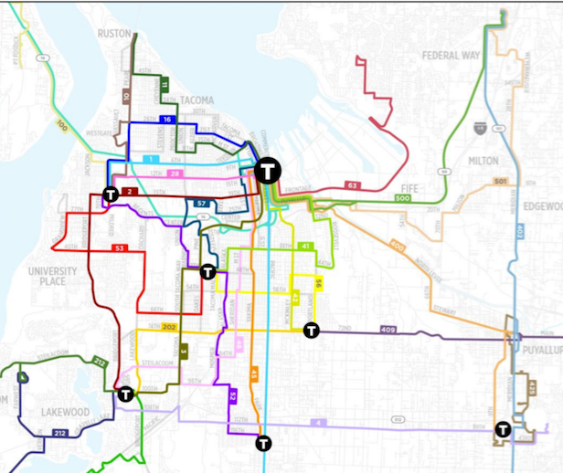 Fewer, Better Routes In Pierce Transit Restructure