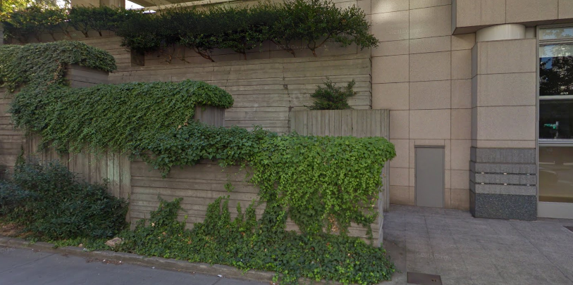 Freeway park entrance? (Google maps)