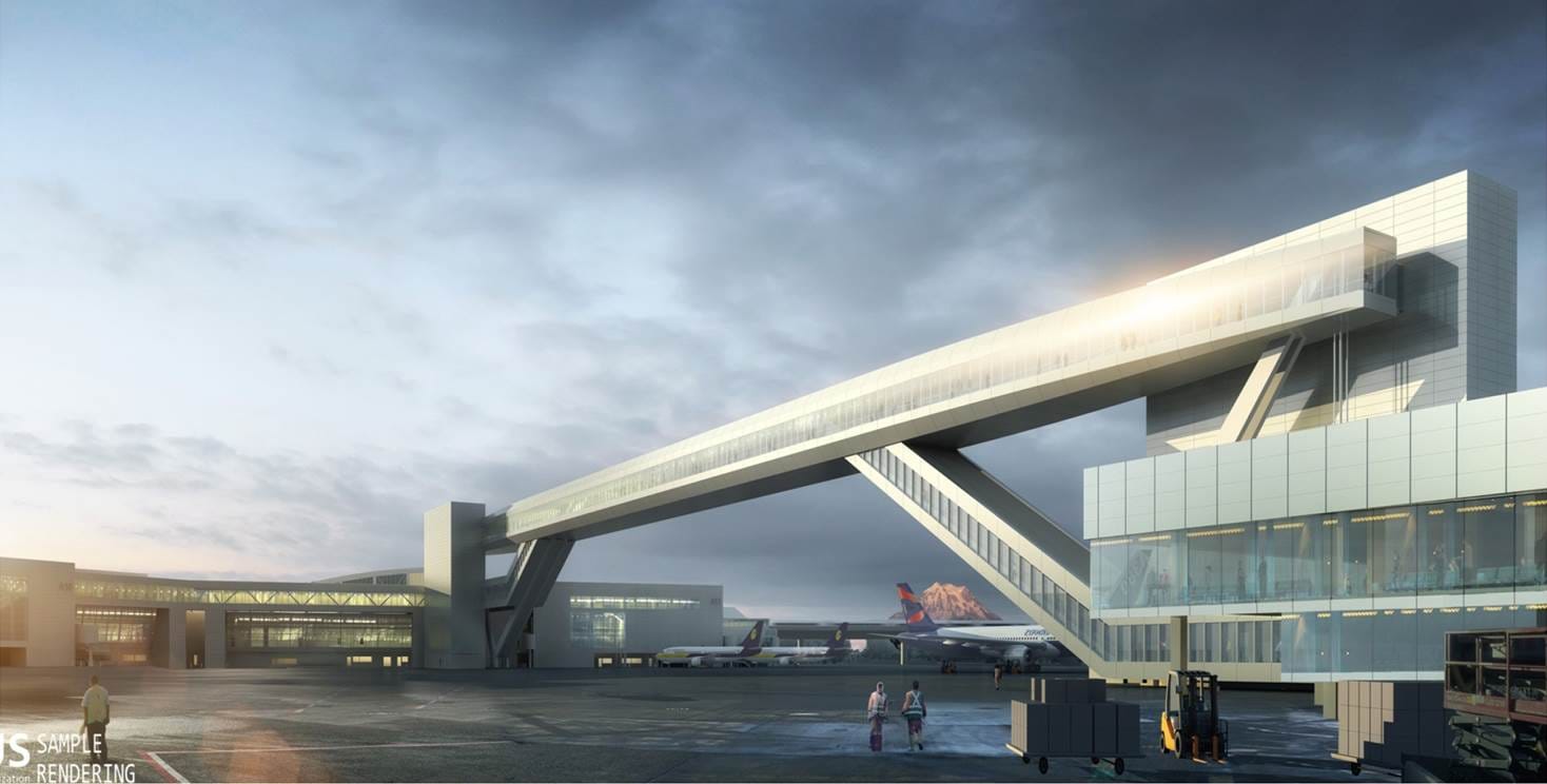                      Sea-Tac Airport’s New International Arrivals Facility And North Satellite
                     