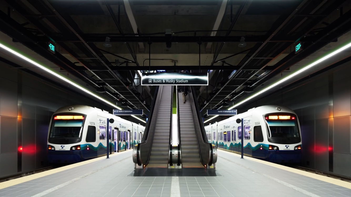                      Midweek Video: University Of Washington Station
                     