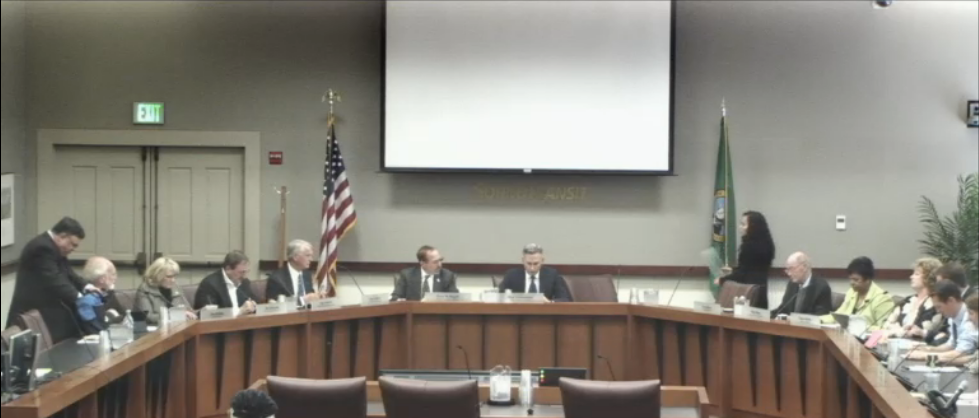 Sound Transit’s Board Gets New Leadership Team