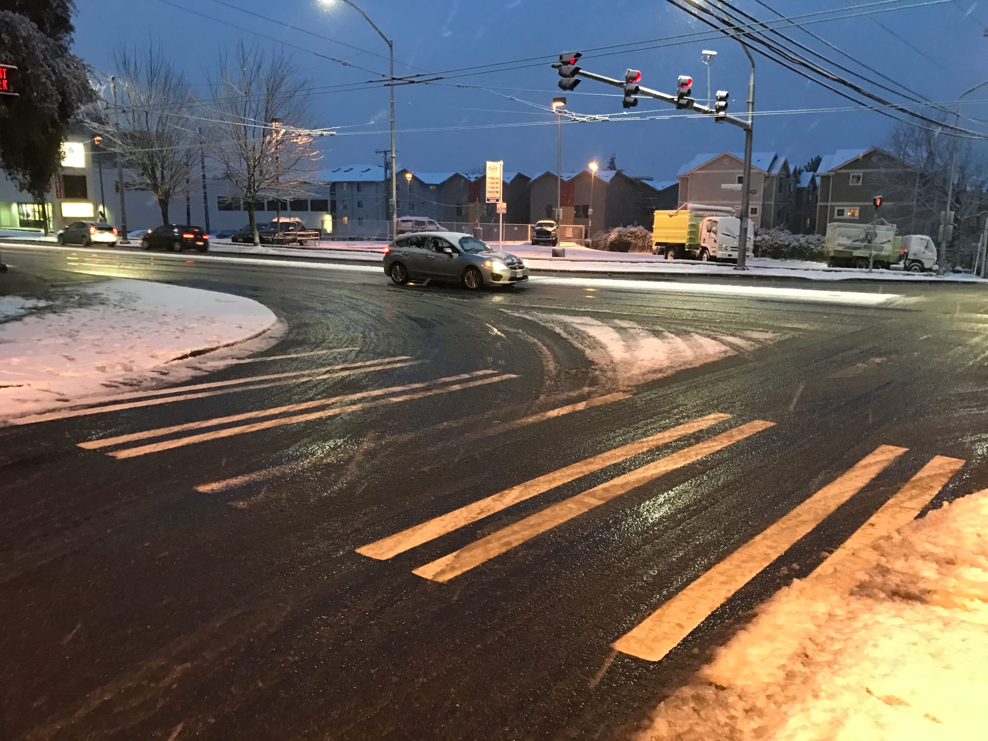 Looking southeast to NE 45th St.