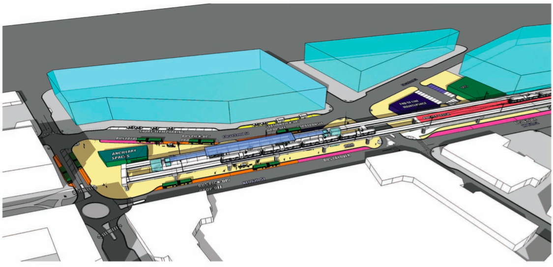 Concept 3 rendering. (City of Redmond)