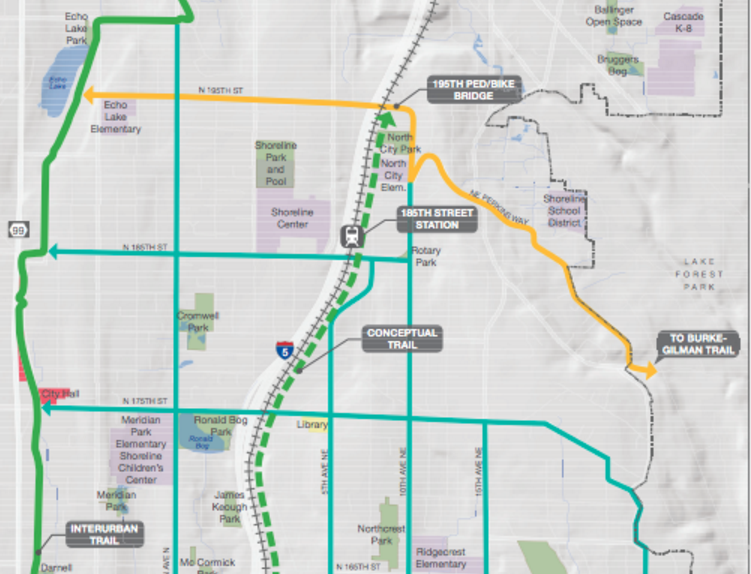 Shoreline Seeks A “Trail Along The Rail”