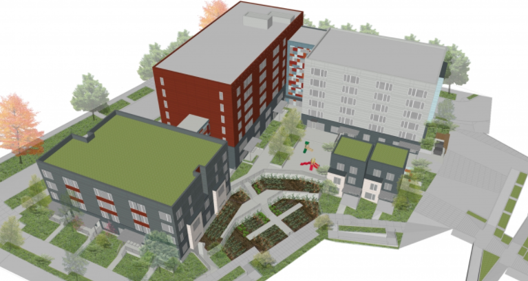 Rendering of Hoa Mai Gardens. (SMR Architects)