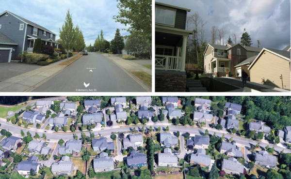 Relatively new single-family subdivision within the master-planned Snoqualmie Ridge development in Snoqualmie. 