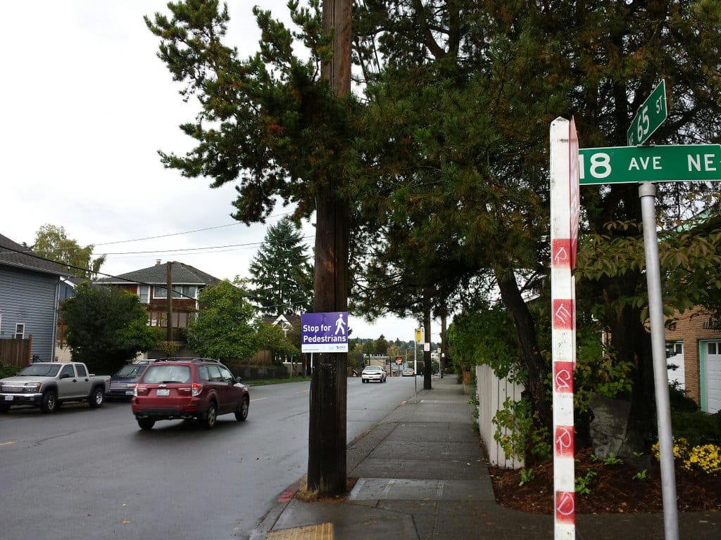 NE 65th St Plans Move Ahead with Reduced Sidewalks, Lack of Crossings