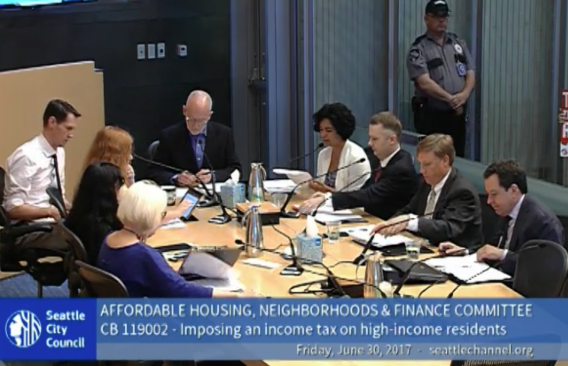                      Seattle Income Tax Comes Into Focus
                     