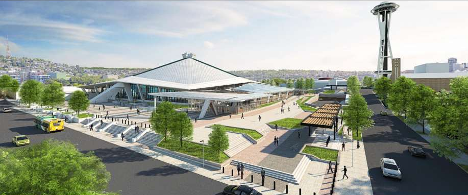 City Hall Advances Seattle Center Arena And Lander Overpass Plans