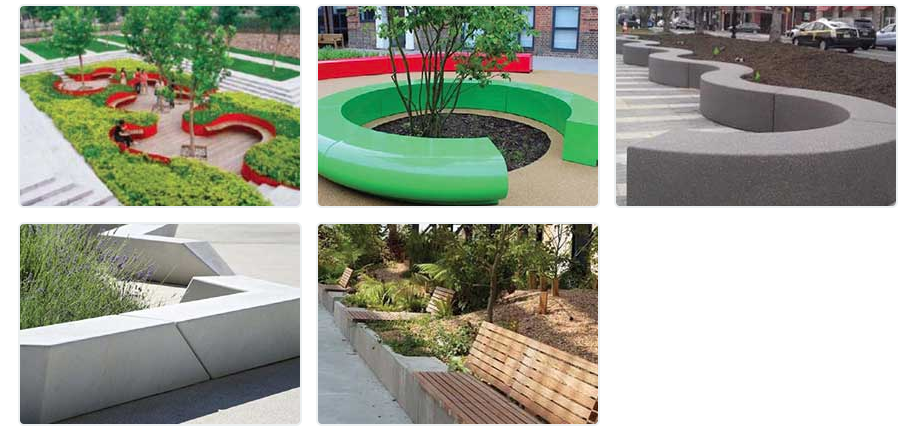 Visual preference options for station seating. (Sound Transit)