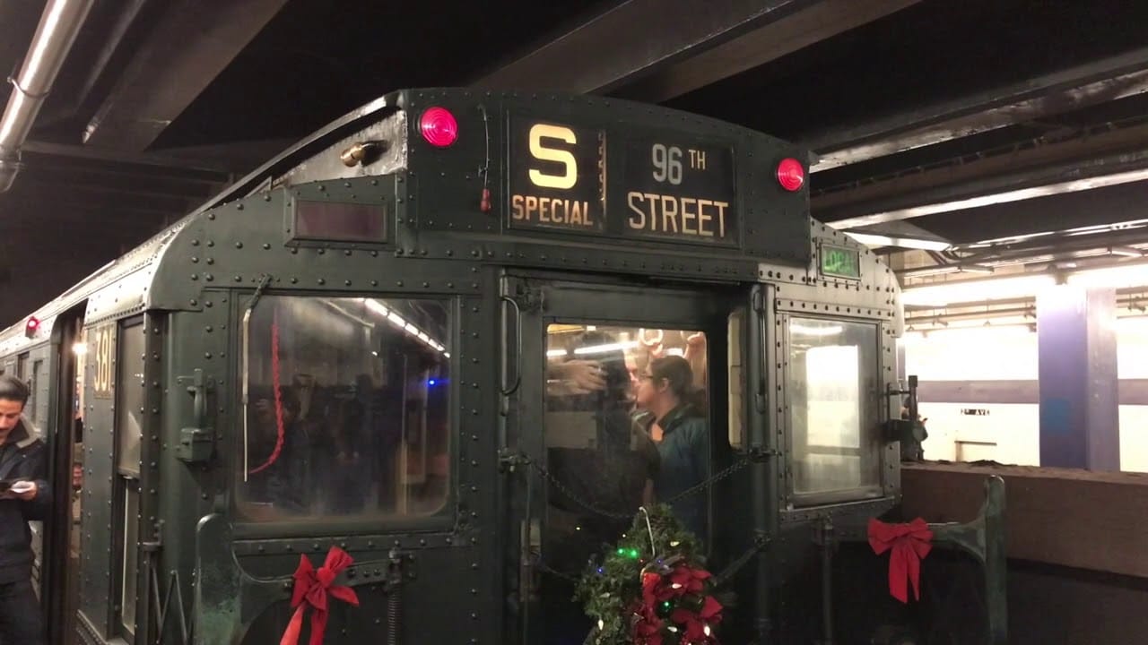 Sunday Video: Subterranean Christmas Train