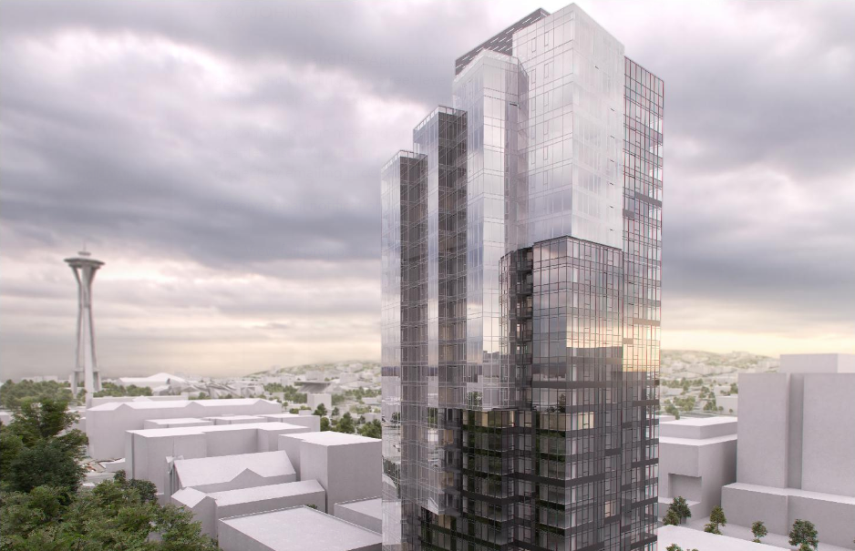 Ankrom Moisan Designs 28-Story Tower for Denny Park Site