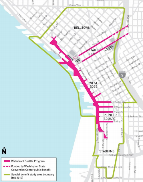 Area within the proposed LID. (City of Seattle)