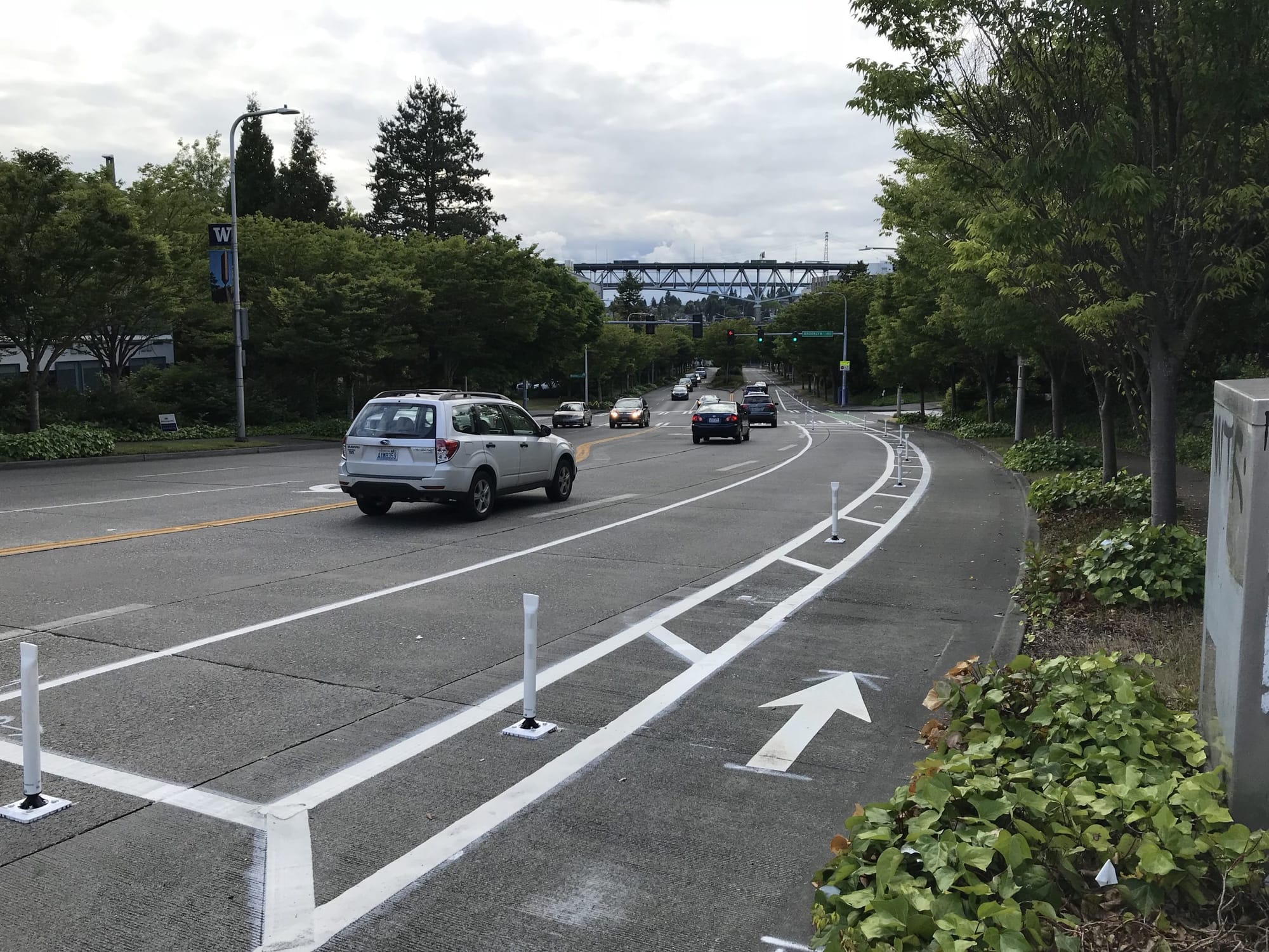 Spot Fix: Pacific Street Gets Bike Lane and Safety Improvements, West Seattle Getting Crossbikes