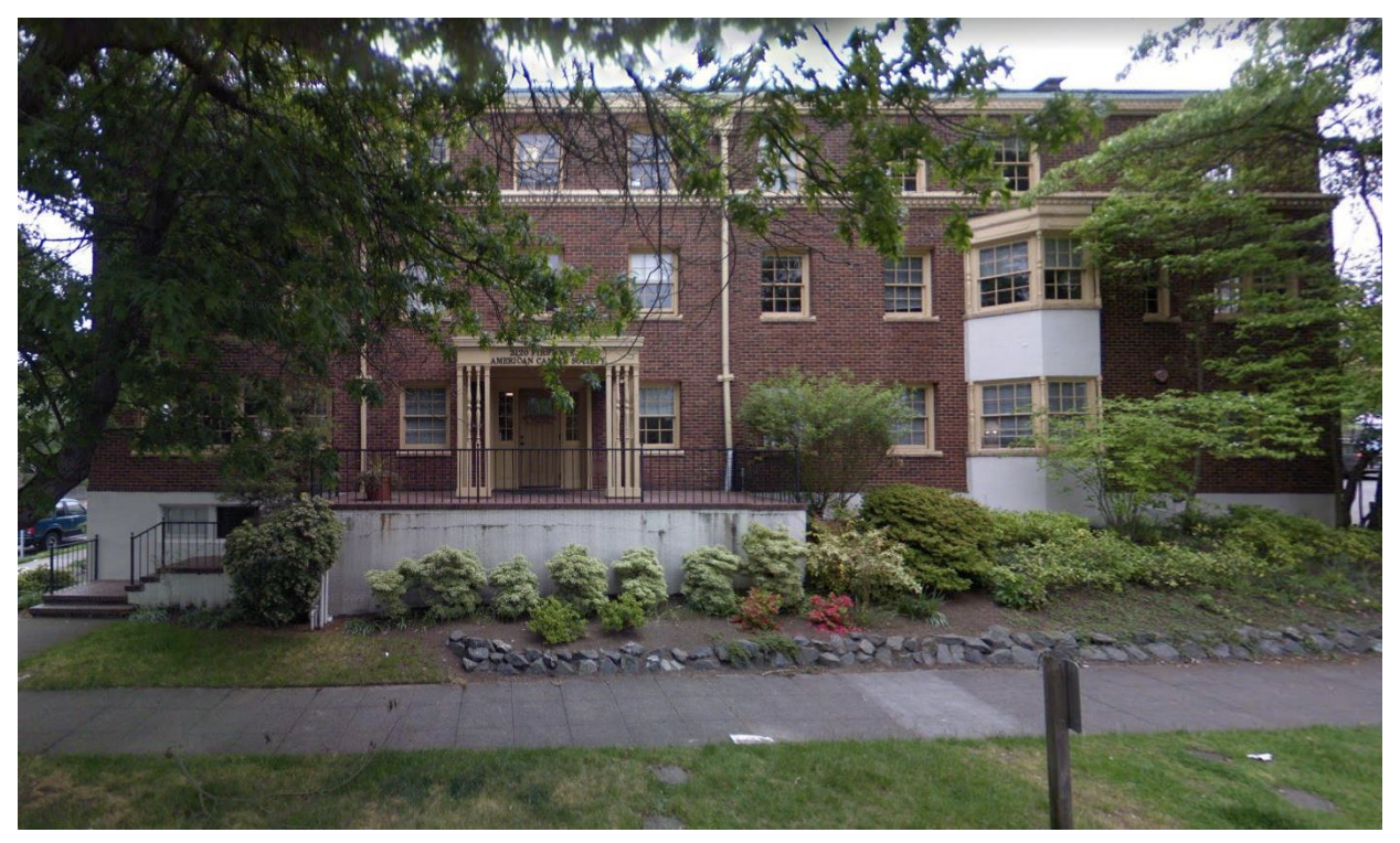 Recent photo of the former Francis Skinner Edris Nurses Home. (City of Seattle)