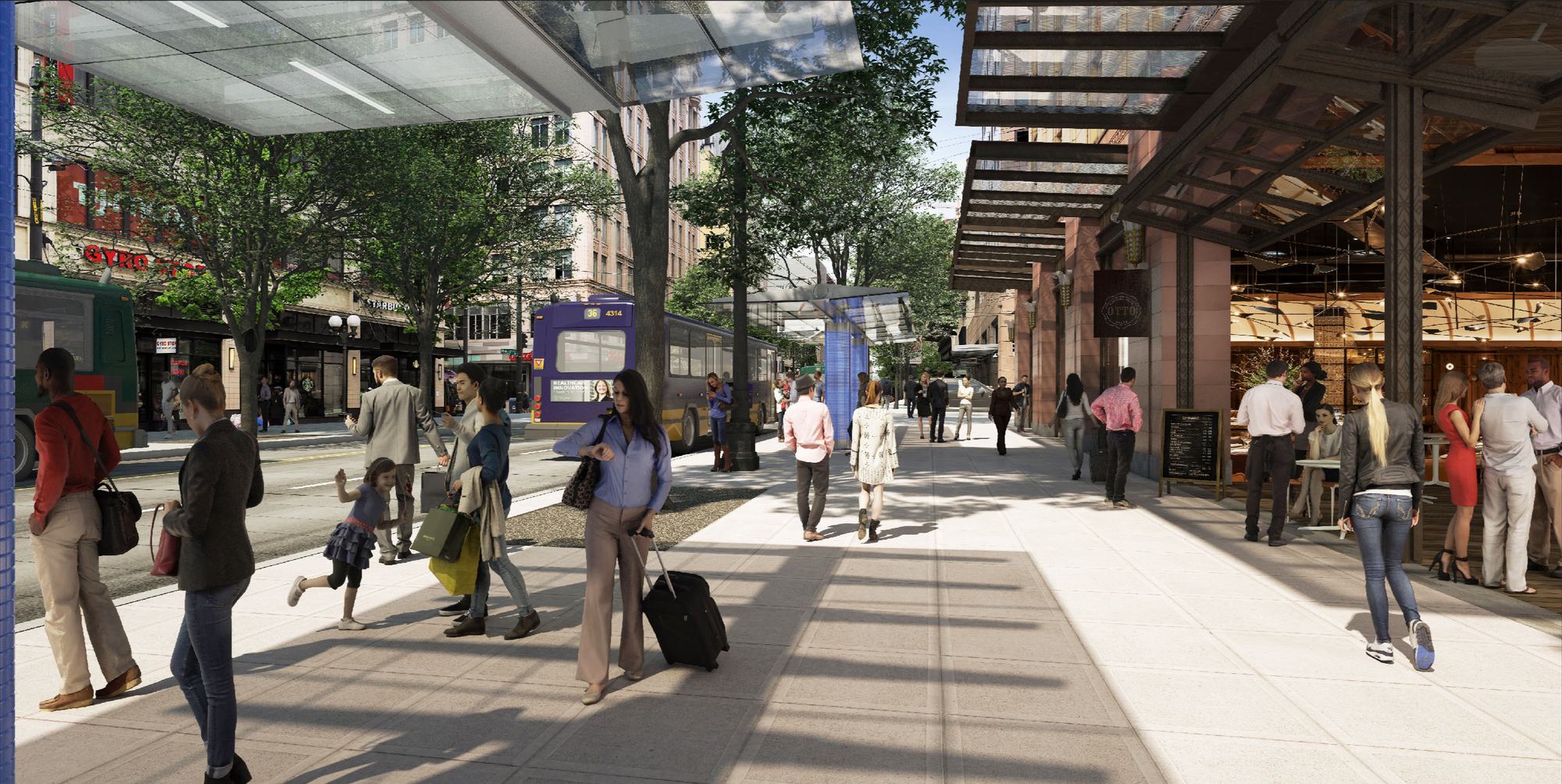                      Downtown Seattle Association Envisions A New Multimodal Third Avenue
                     
