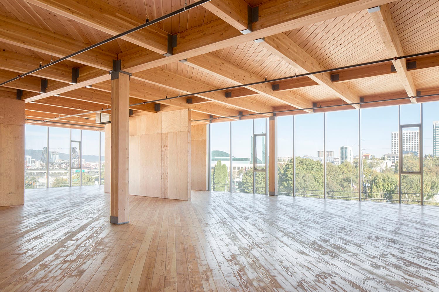 Cross-Laminated-Timber construction is a carbon-negative building practice. Seattle and ALUV have a rich history in lumber and would champion a local business and revision this district as a sustainable model to follow. (Google)