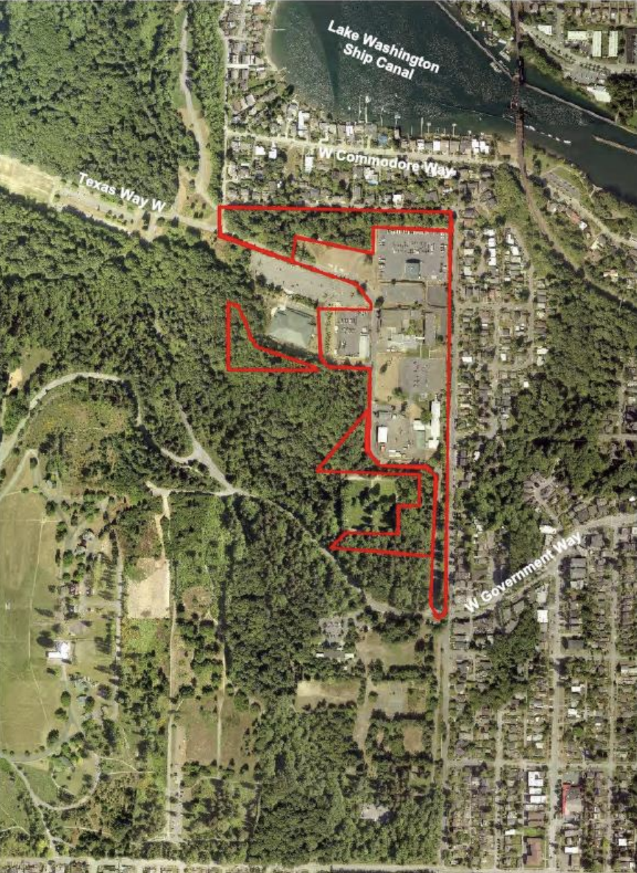 The Fort Lawton site. (City of Seattle)