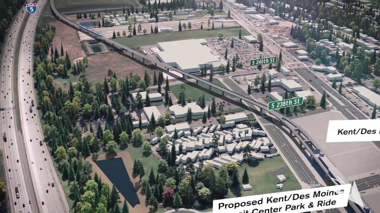 Sunday Video: Federal Way Link Extension Flythrough