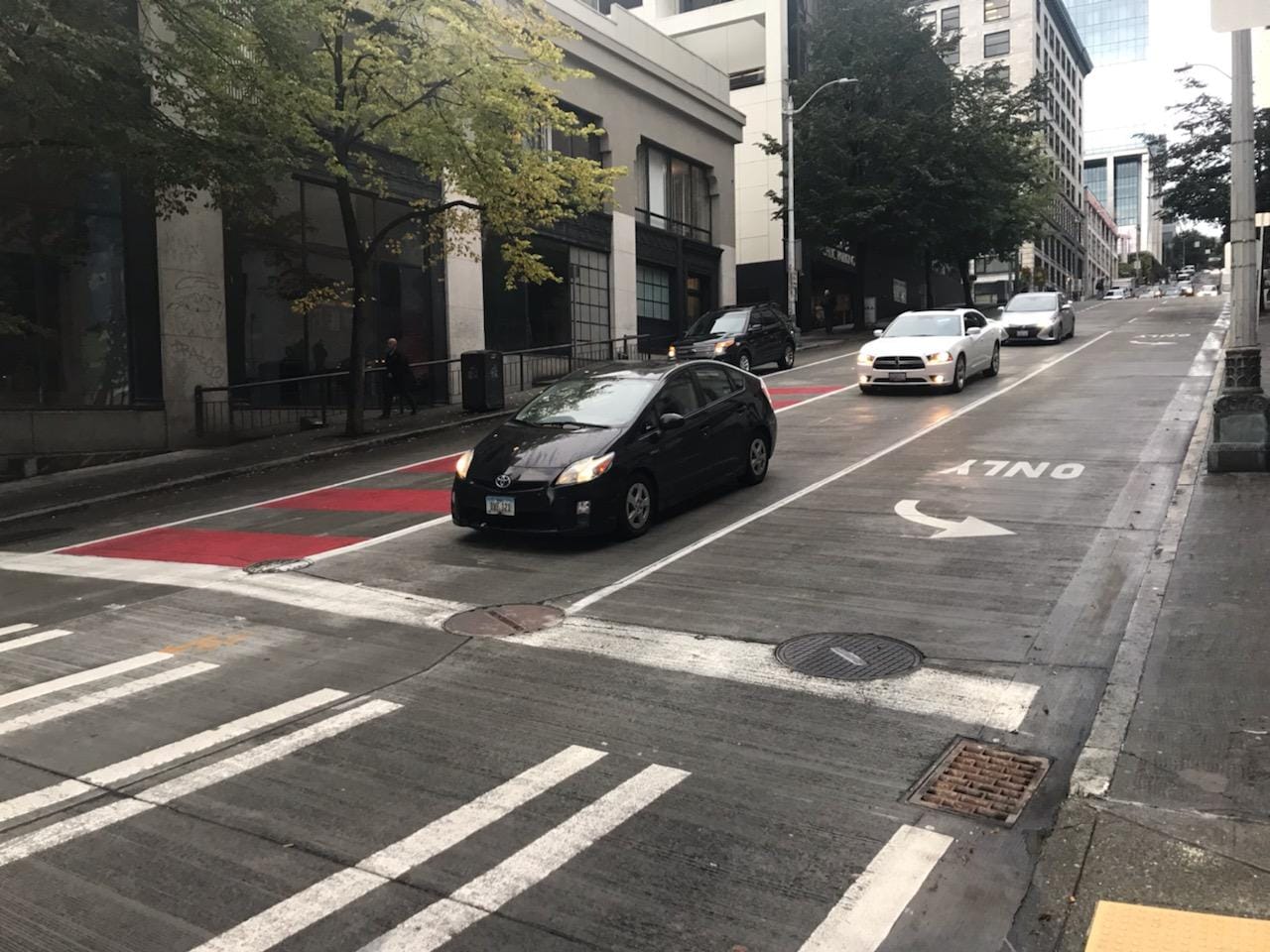                     SDOT Announces Rollout of Two-Way Bus Lanes on Columbia
                     