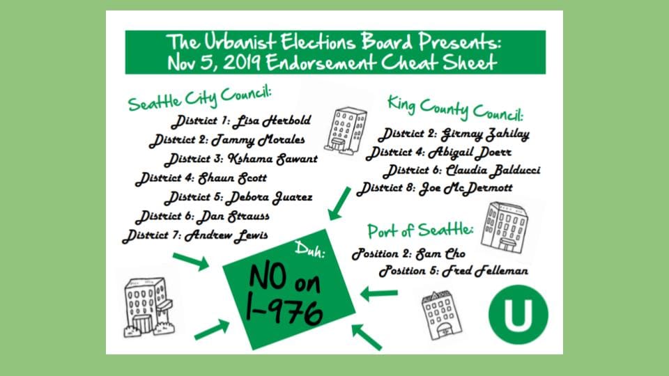 2019 General Election Endorsements