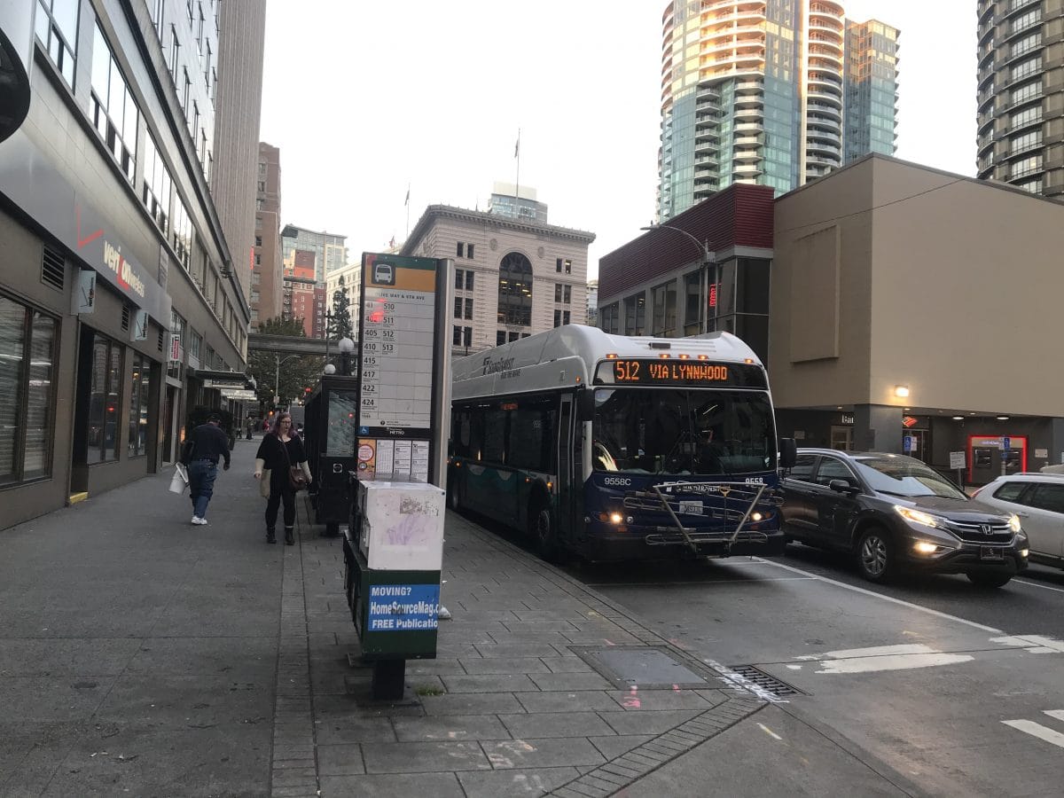                      Olive Way Bus Lanes Will Benefit 33,000 Riders
                     