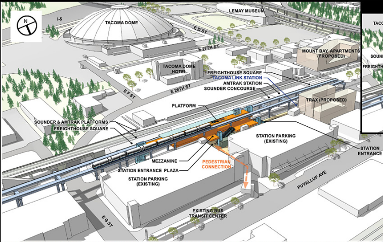 New Renderings and Survey Illuminate Tacoma Dome Link Extension Plans