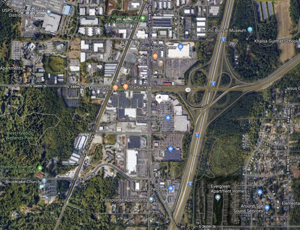 Federal Way Is Planning a Transit-Oriented District