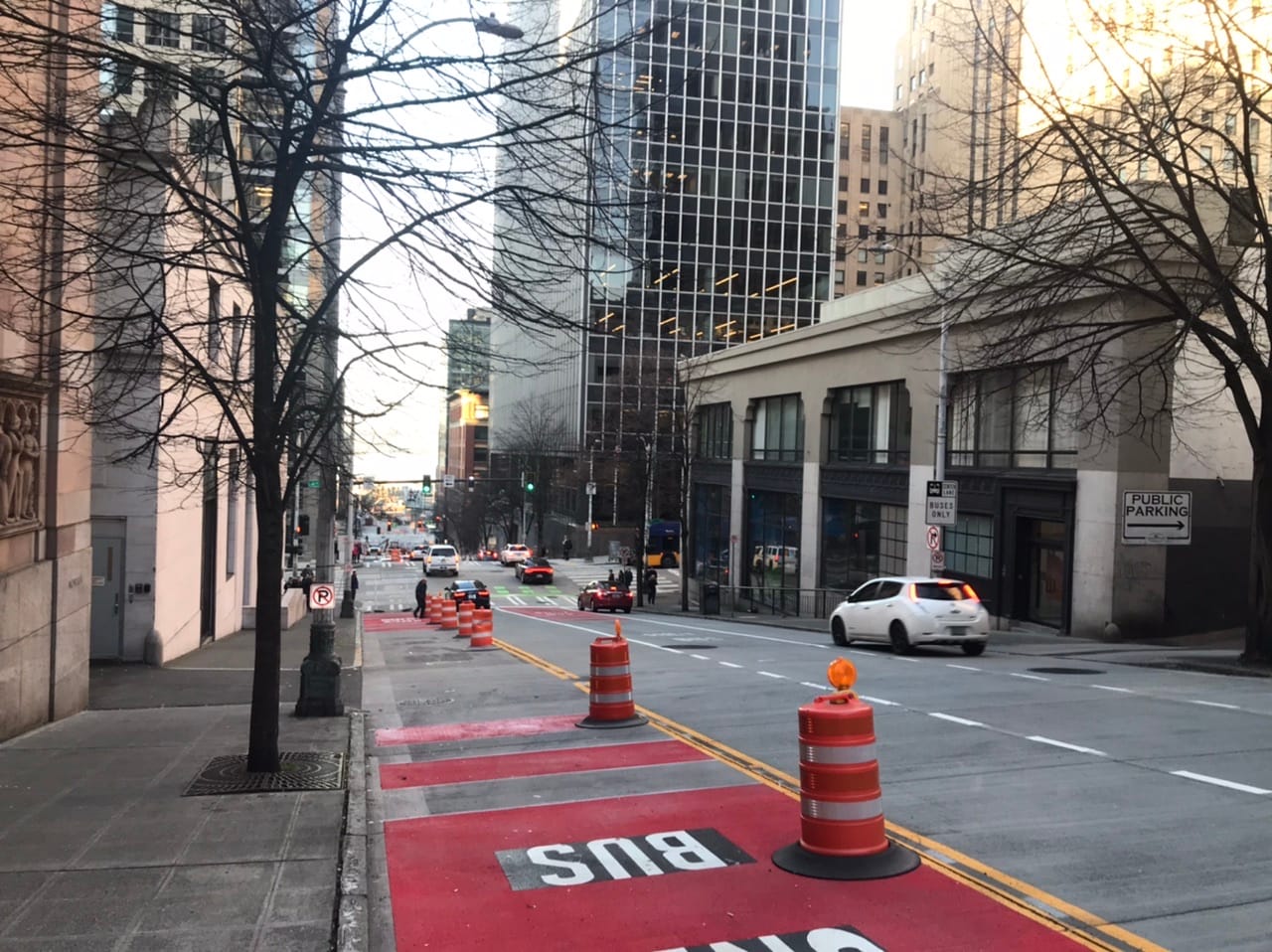 Columbia Street Two-Way Bus Corridor Opens Saturday
