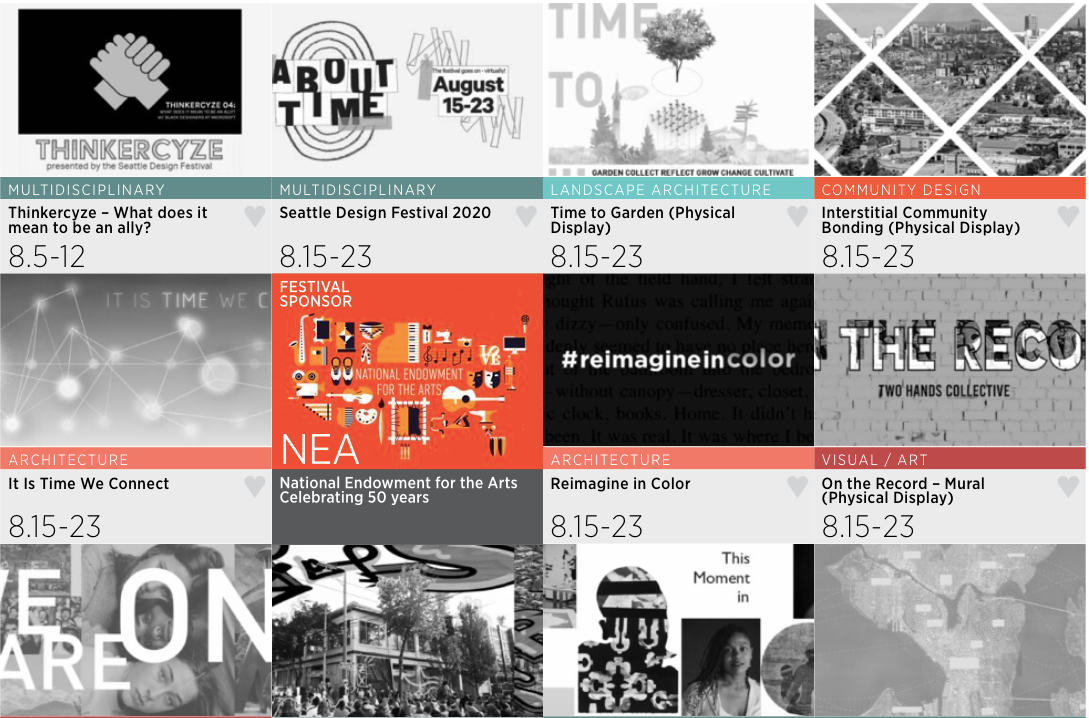 Celebrate Seattle Design Festival’s  10th Anniversary Online and Around the City