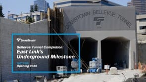 Midweek Video: East Link’s Bellevue Tunnel Is Complete
