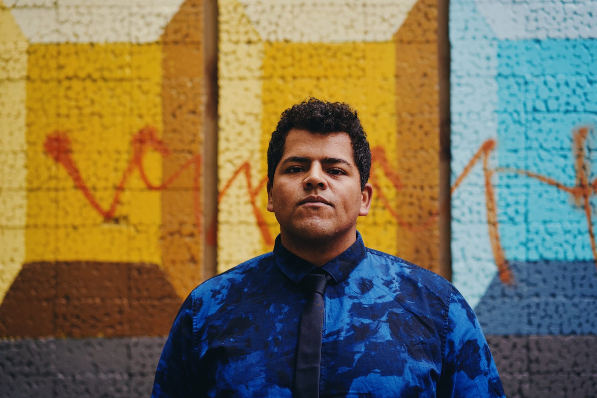 
                     Photo of Andrew Grant Houston looking glum.
                     