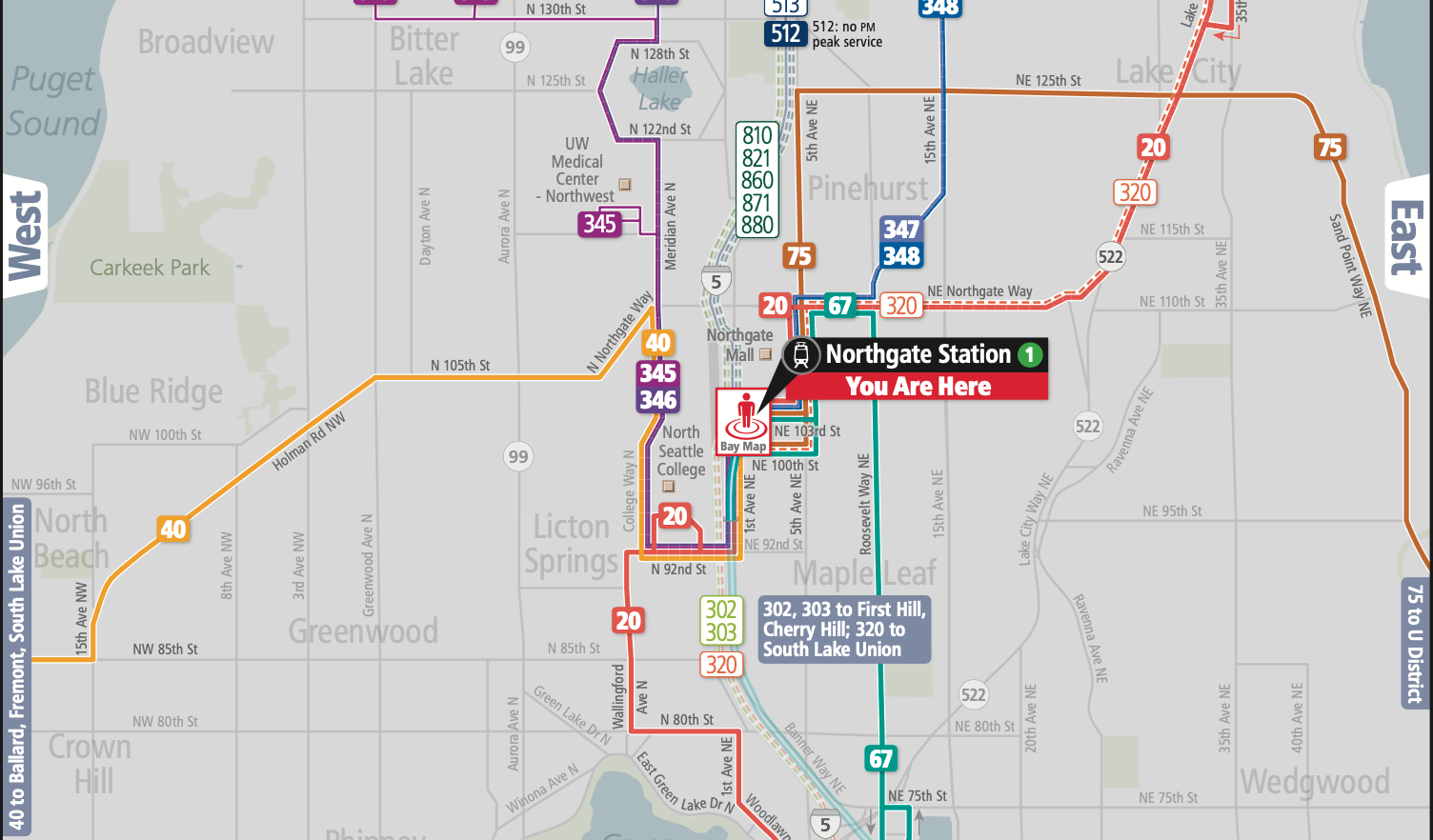 Metro Unveils New Station Area Maps Ahead of Northgate Link Extension Opening