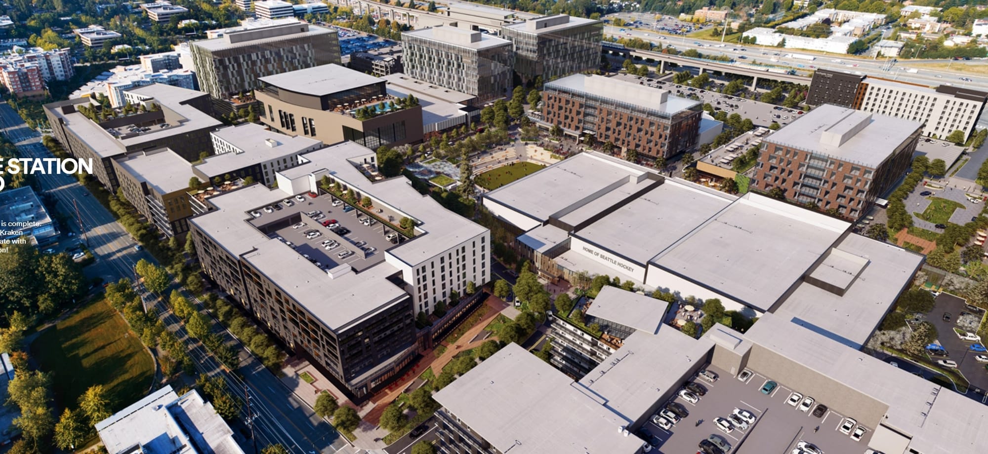 With Light Rail’s Arrival, Northgate Urban Center Takes Shape