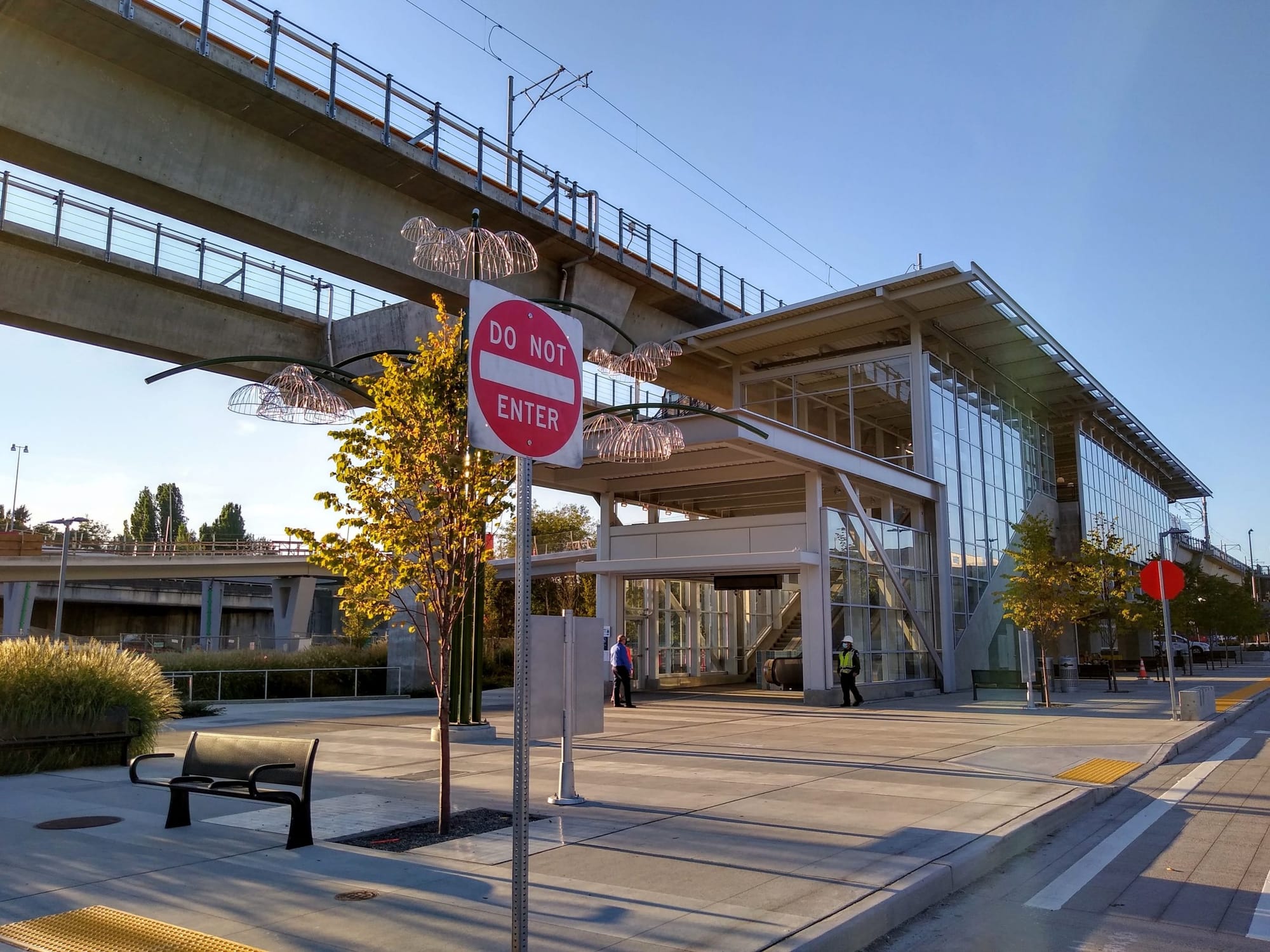 A Peek Inside the Northgate Link Light Rail Station