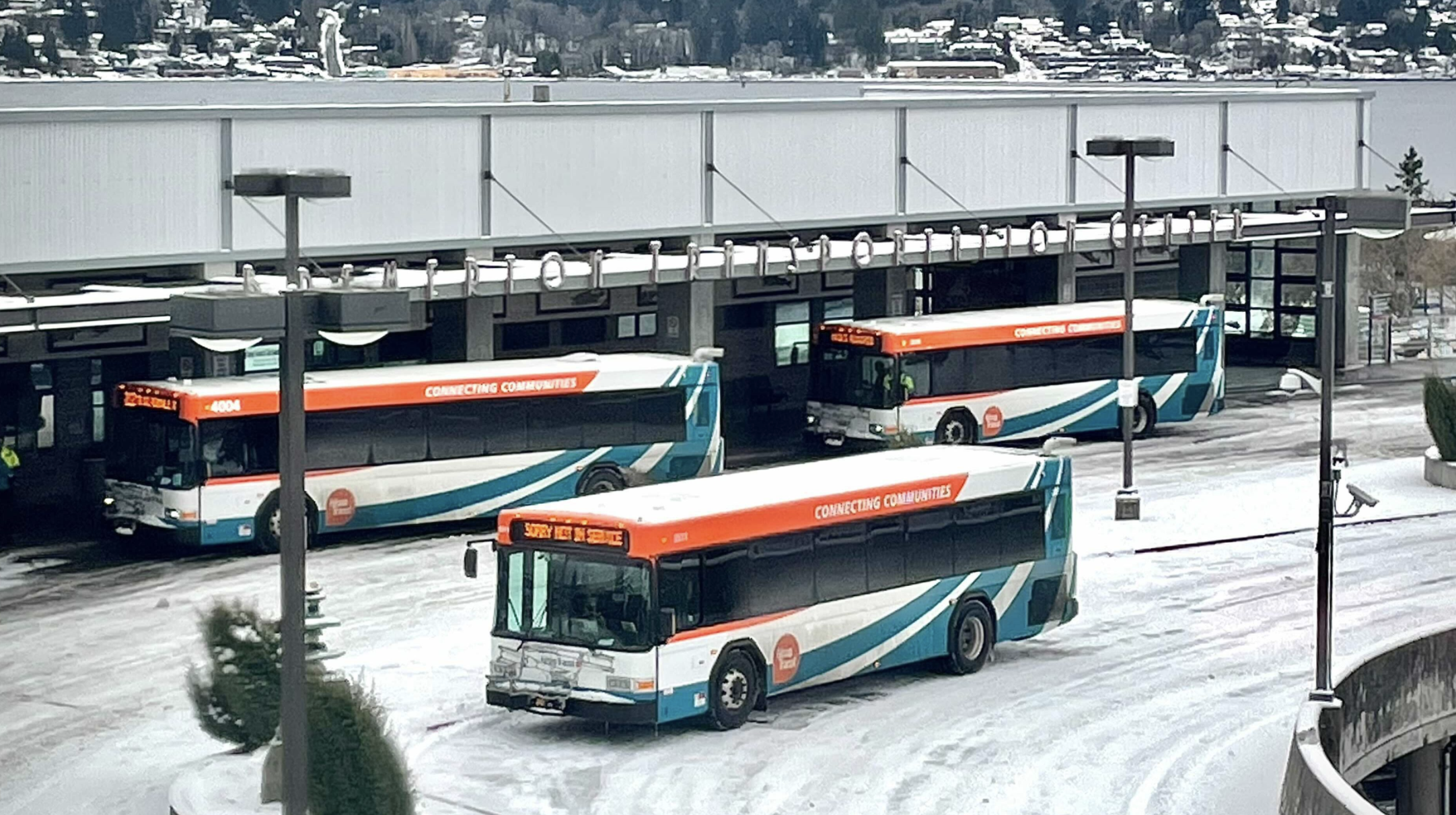 Snowstorm Affecting Transit Service — December 30th Update