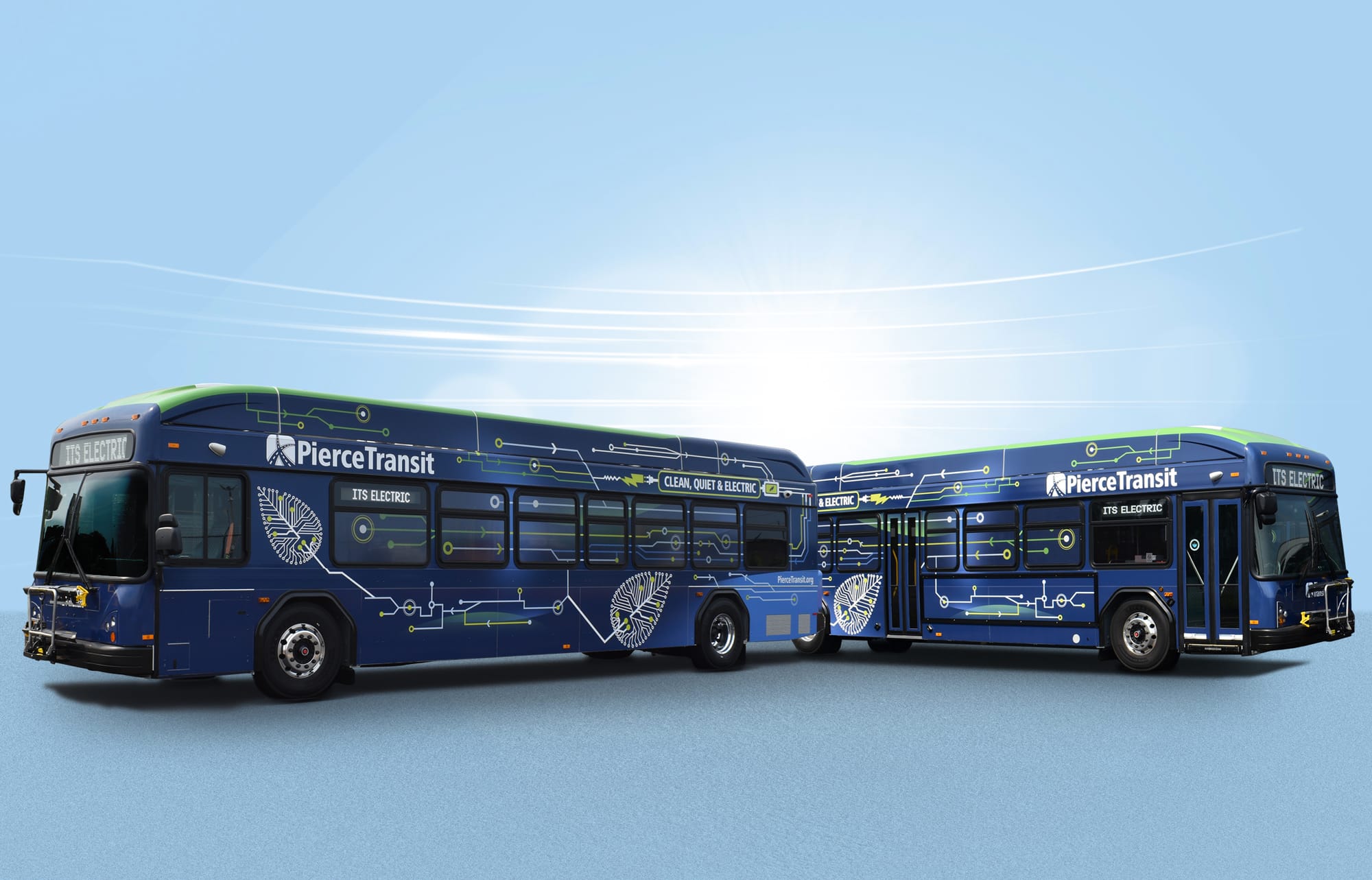 Pierce Transit Launches New Battery-Electric Buses Into Service