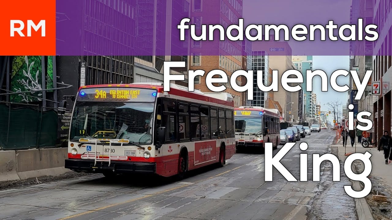 Midweek Video: Public Transport Must Be Frequent