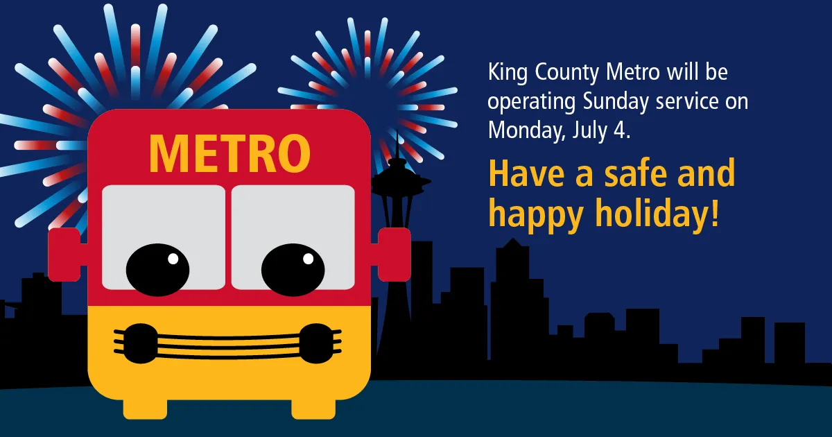 2022 Fourth of July Transit Service