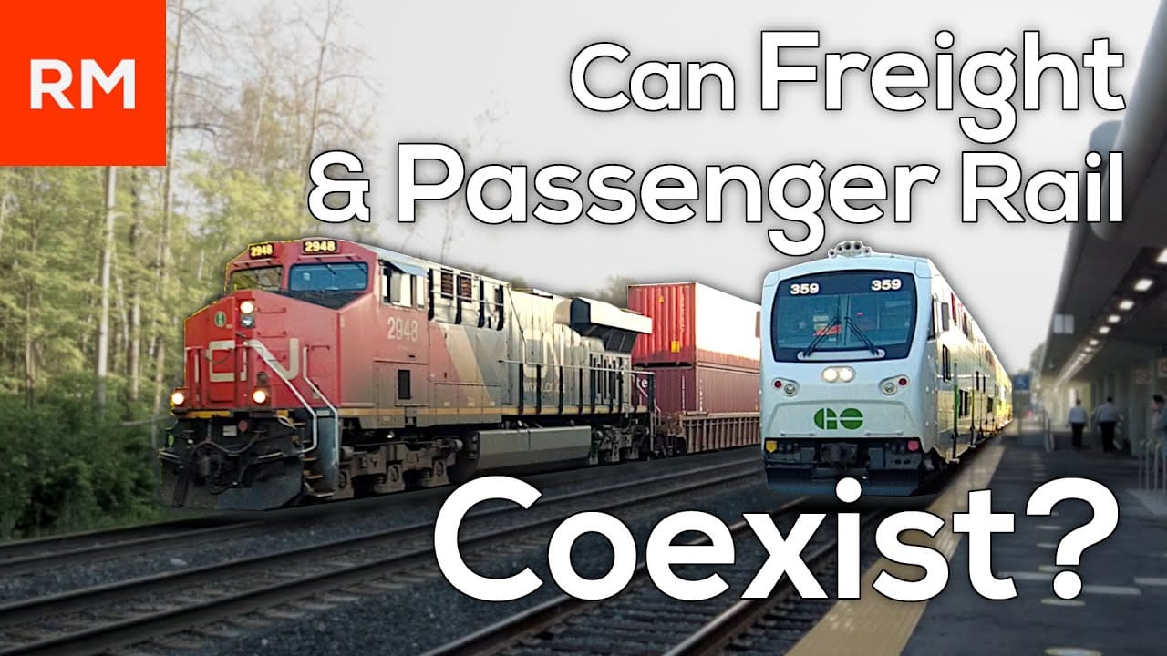 Sunday Video: Can Freight Rail and Passenger Rail Coexist?