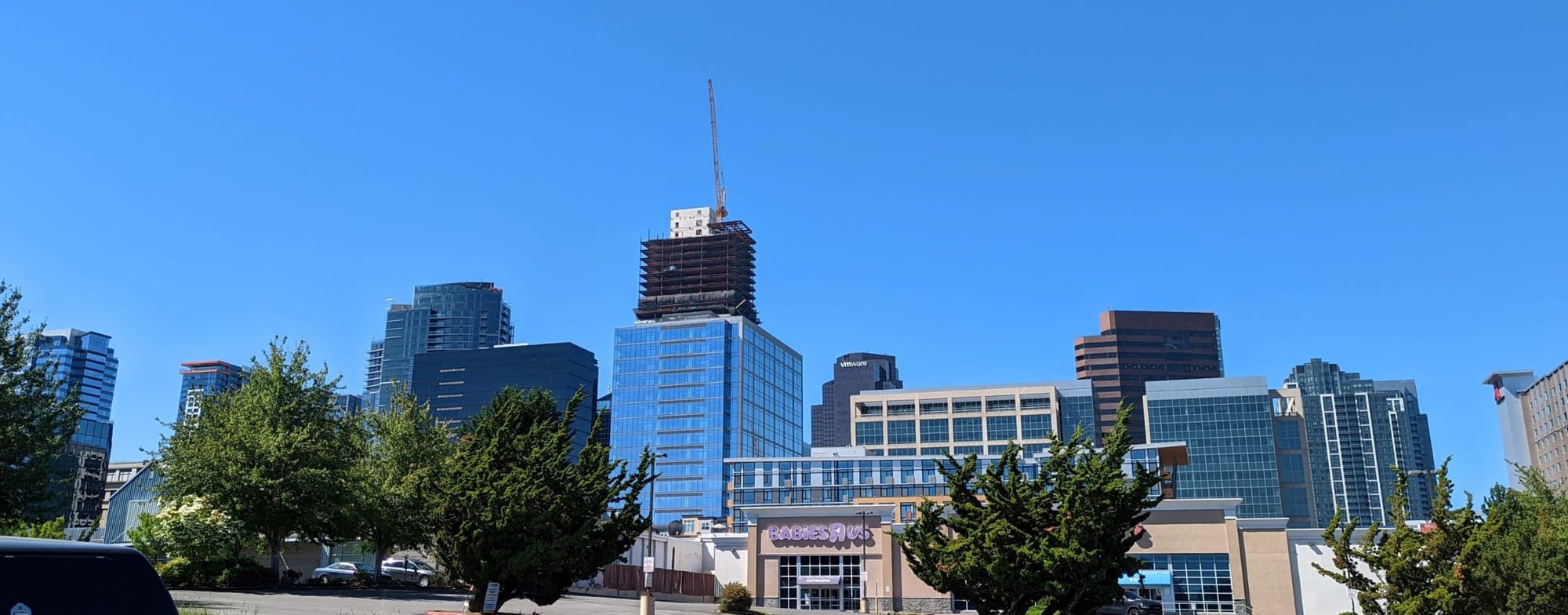 Rapid Buildup Fuels Downtown Bellevue Skyline