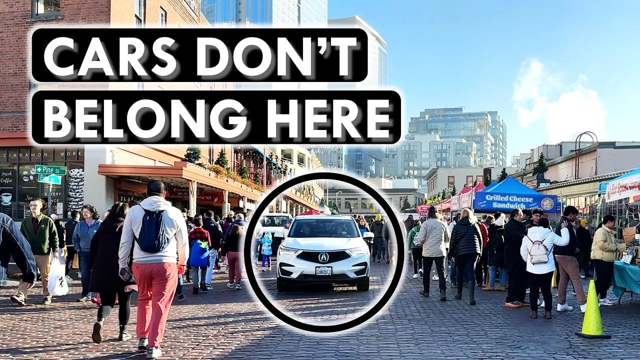 Sunday Video: Allowing Cars In Our Most Walkable Places Is Bonkers