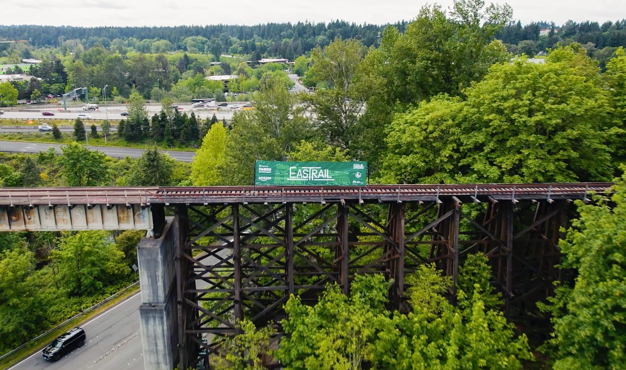 Construction Starts on Wilburton Trestle, a Centerpiece of the Eastrail