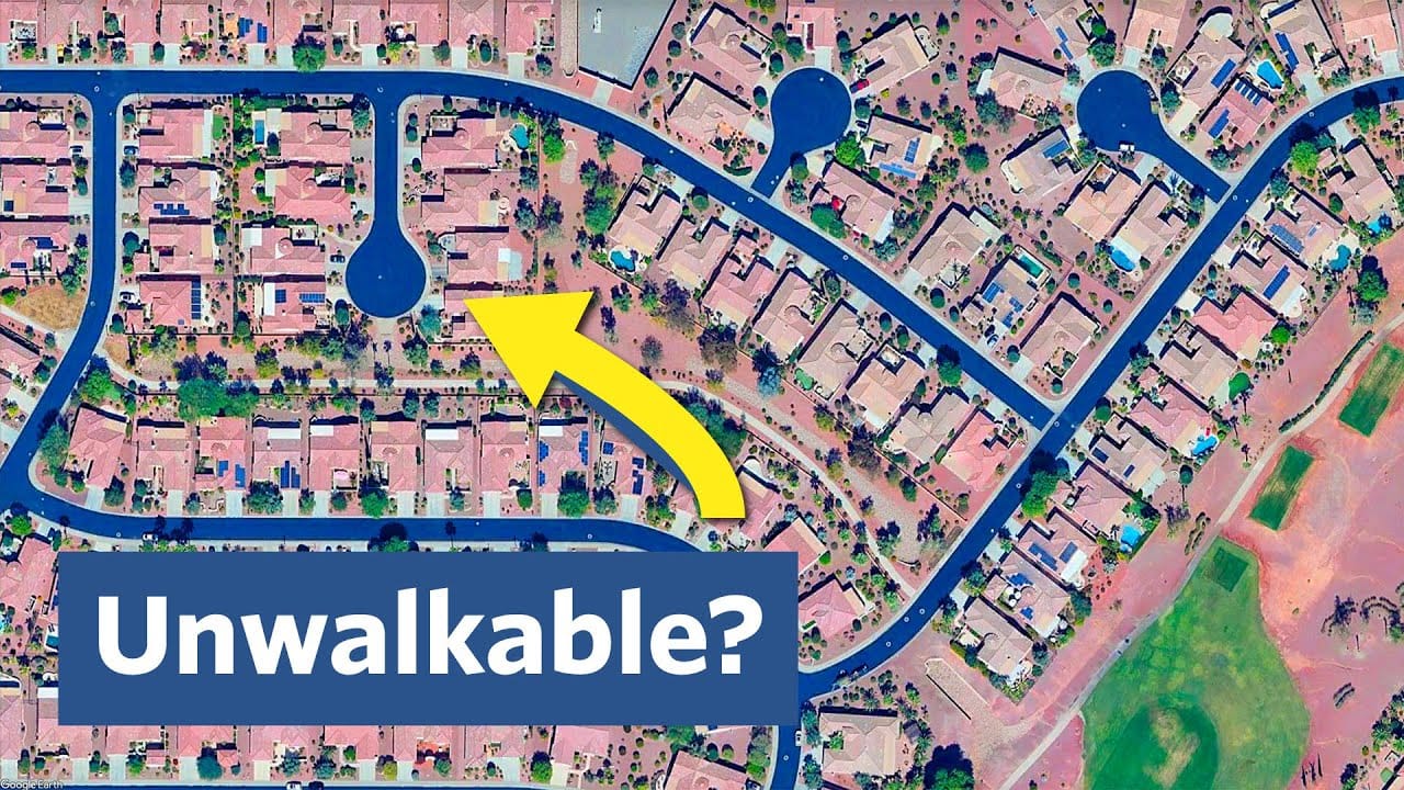 Sunday Video: Are American Suburbs Still Getting Less Walkable?