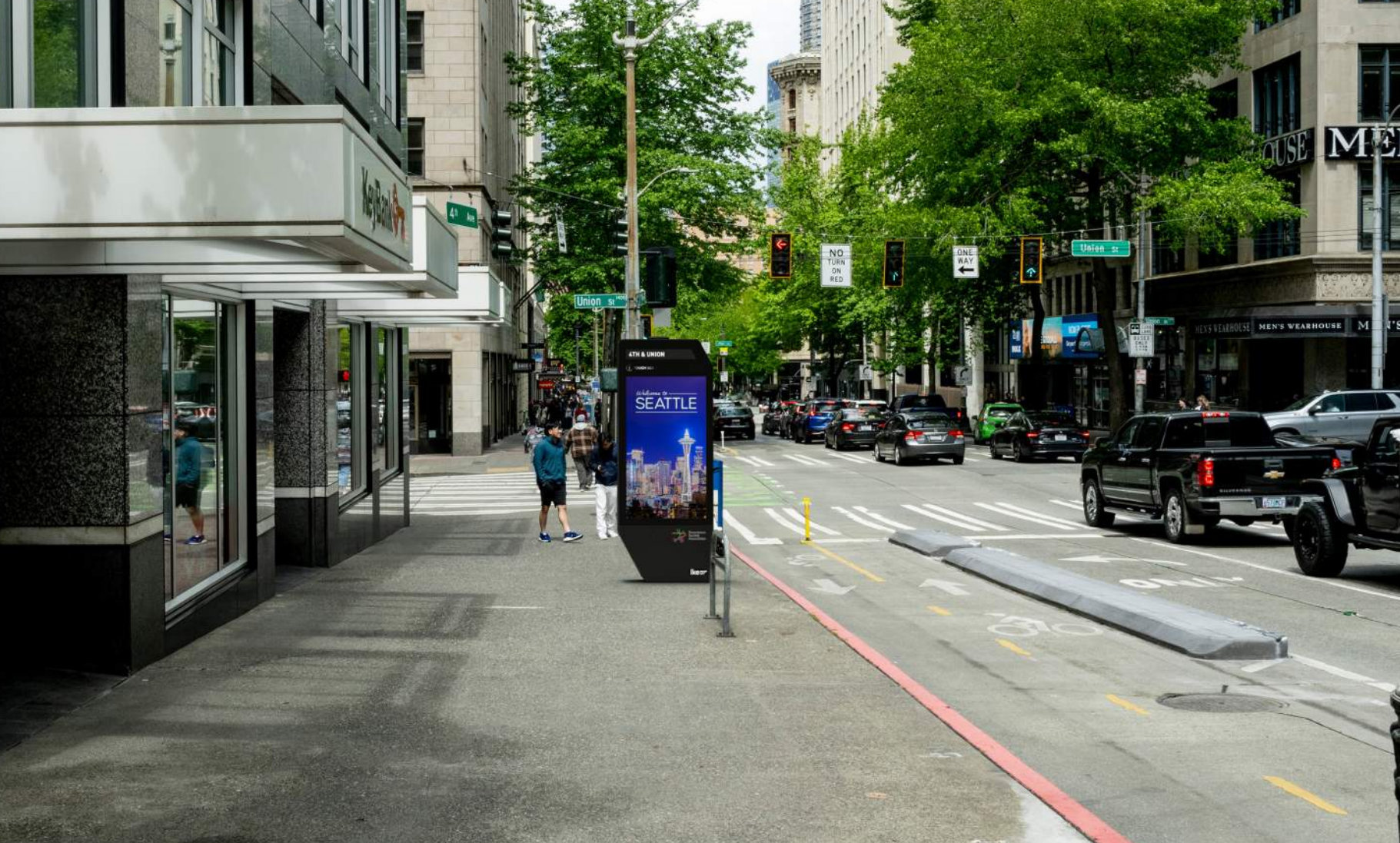 Seattle Council Considers Deploying 80 Interactive Ad Kiosks on City Sidewalks