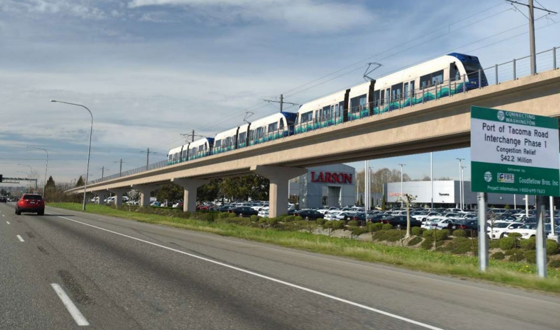 Sound Transit Picks New Preferred Light Rail Route to Tacoma Dome