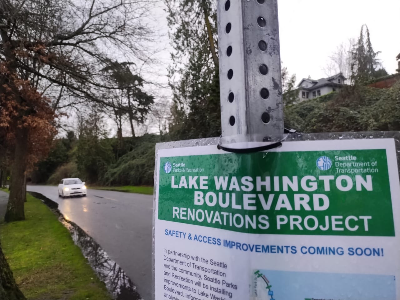 Lake Washington Boulevard Safety Upgrades Fully Designed Before Mayor Pulled Plug