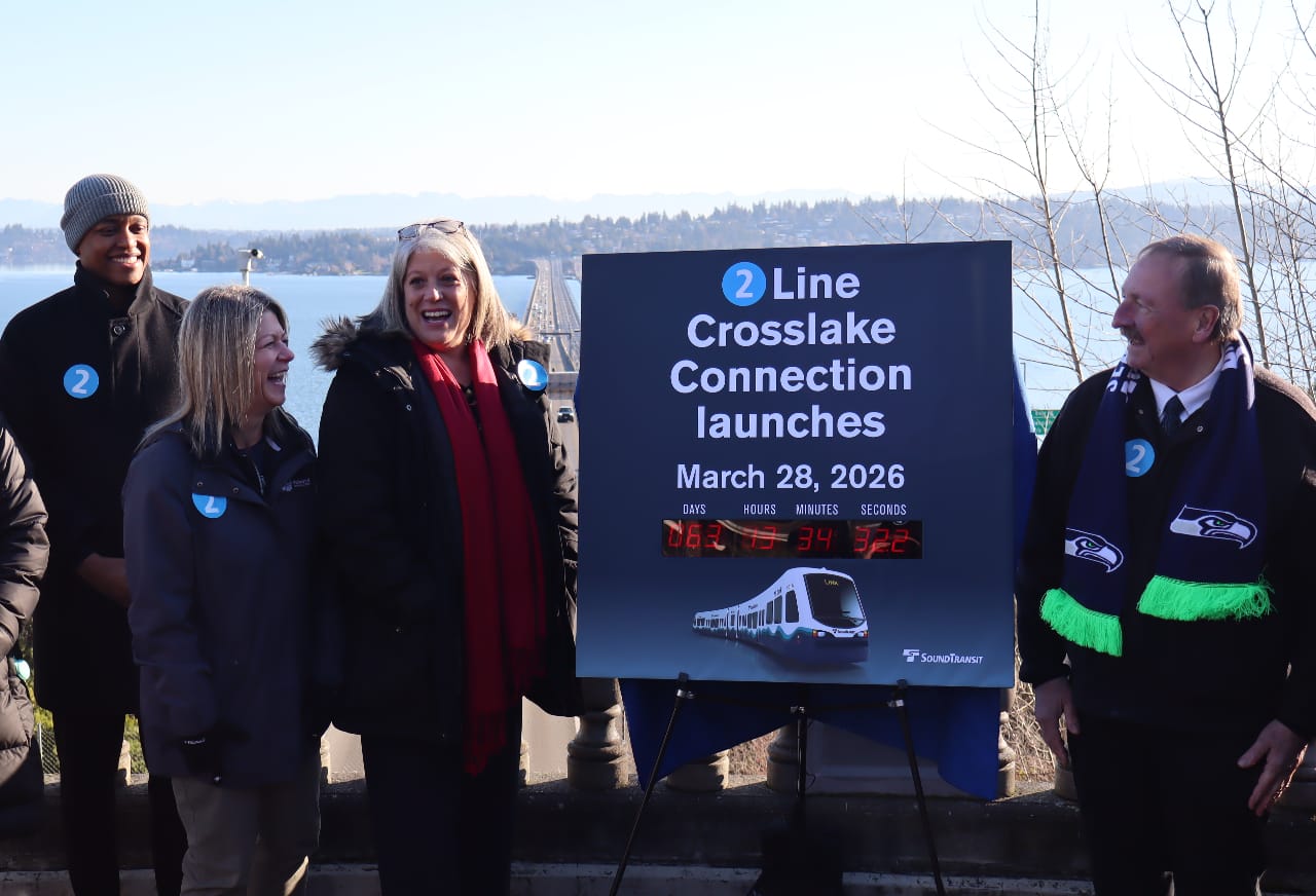Sound Transit’s 2 Line Will Finally Connect Across I-90 on March 28