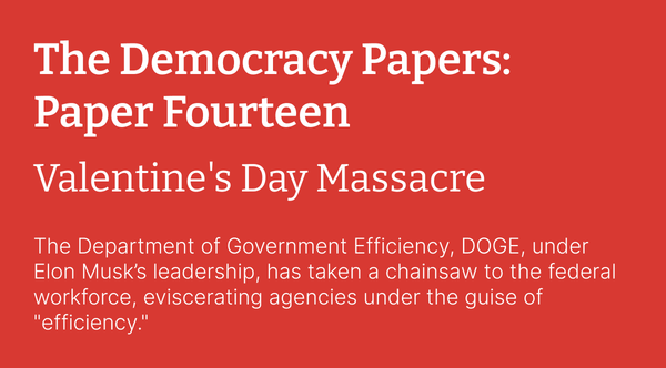 The Democracy Papers: Paper Fourteen
